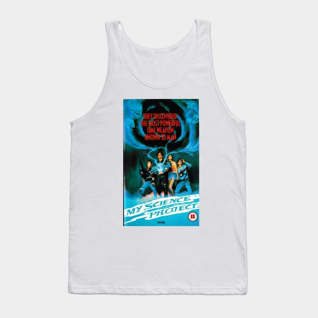 My Science Project Tank Top by VHS Retro T-Shirts